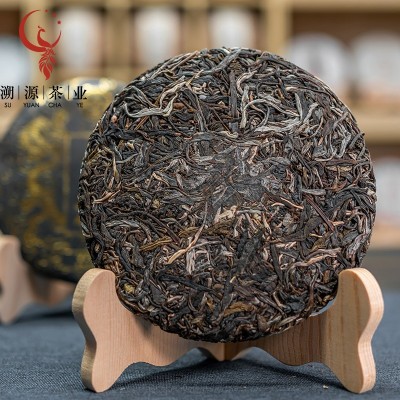 普洱茶生茶 曼松贡茶古树茶200g茶饼 云南厂家直销茶叶批发图3