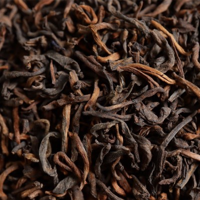 2012年宫廷散料普洱茶熟茶陈香普洱熟普润滑回甜云南普洱 茶叶批发图2