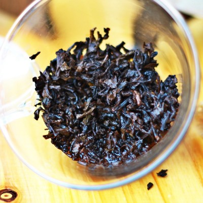 贡澄普洱熟茶 勐海味 宫廷茶饼 普洱茶 和善 批发357克2饼图4