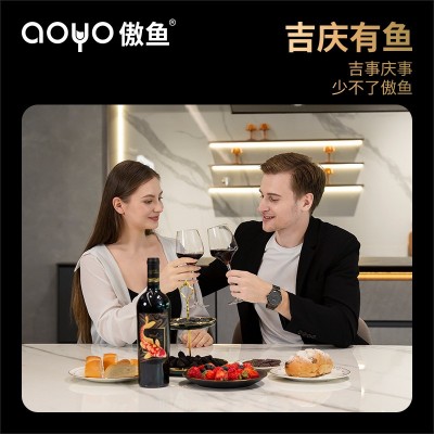 傲鱼智利原装原瓶进口红酒干红葡萄酒水果酒批发代理整箱礼盒装2瓶图4