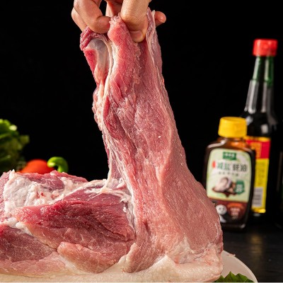 云南厂家批发猪肉新鲜农家散养黑猪肉猪腿肉冷冻密封土黑猪后腿肉25千克图3