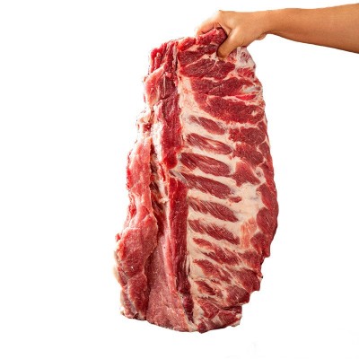 云南精选黑猪肉排骨厂家现货批发煲汤烹饪冷冻生鲜食材新鲜猪排骨25千克图5