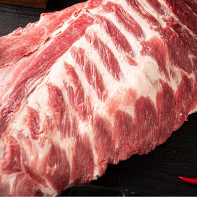 云南精选黑猪肉排骨厂家现货批发煲汤烹饪冷冻生鲜食材新鲜猪排骨25千克图3