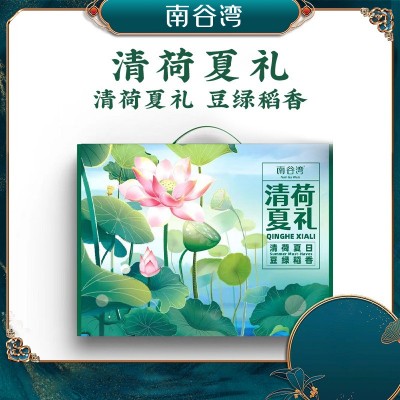 南谷湾 绿豆厂家批发五谷杂粮绿豆套装夏季防暑降温礼盒绿豆冰糖图2
