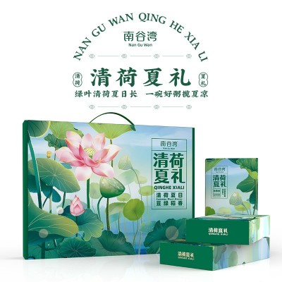 南谷湾 绿豆厂家批发五谷杂粮绿豆套装夏季防暑降温礼盒绿豆冰糖图3
