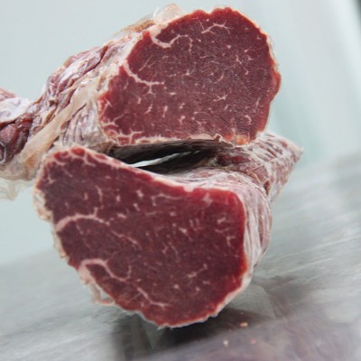 澳洲安格斯谷饲菲力牛排 精修里脊肉 M3牛柳 惠林顿牛排原料图2