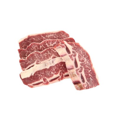 澳洲262谷饲牛仔骨 雪花带骨小排 西餐烧烤牛肉 原切冷冻食材供应图5