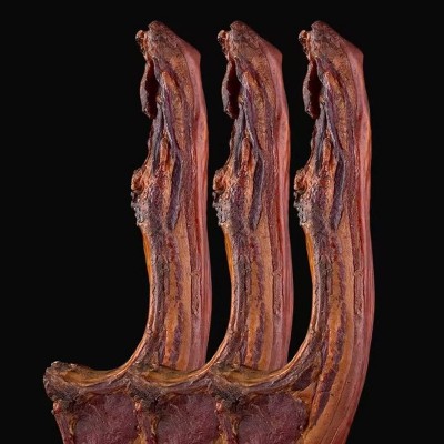 柴火烟熏腊肉恩施土家腊中方肉带农家土猪排骨腊肉腊排骨厂家批发图3