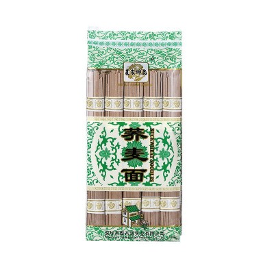 农家御品荞麦面800g荞麦粗杂粮冷面拌面挂面莜面一箱12包批发图4