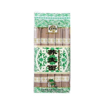 农家御品荞麦面800g荞麦粗杂粮冷面拌面挂面莜面一箱12包批发图5