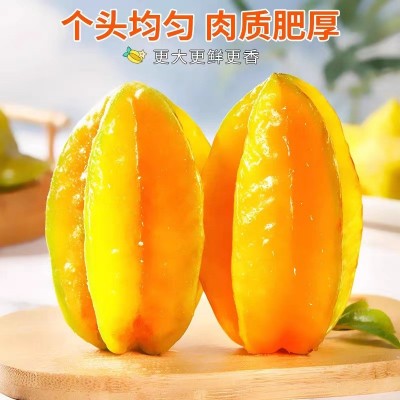 福建漳州甜杨桃新鲜水果整箱包邮应当季水果杨桃五角星杨桃图2