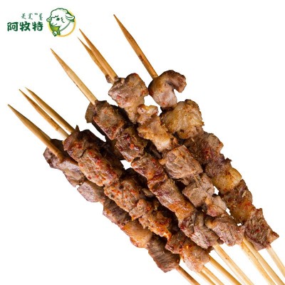 阿牧特 招牌羊肉串60串冷冻半成品烧烤食材BBQ野餐锡盟草原羊肉串图4