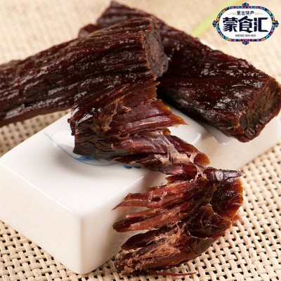 内蒙古特产蒙食汇手撕牛肉风干牛肉干独立包装休闲肉类零食500g图3