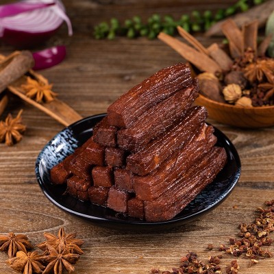 壹+牧场【内蒙古风干牛肉干】手撕原味500g原味孜然香辣一件代发图3
