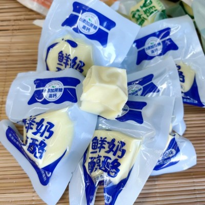 蒙特翁鲜奶无蔗糖醇酪内蒙特产组合奶酪原味蔓越莓奶酥休闲零食图4