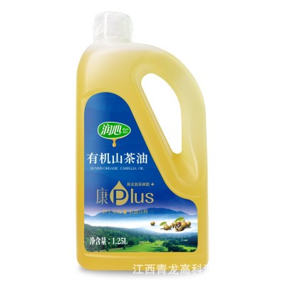 润心1.25L有机茶籽油压榨山茶油食用植物油团购礼品招代理可议价图5