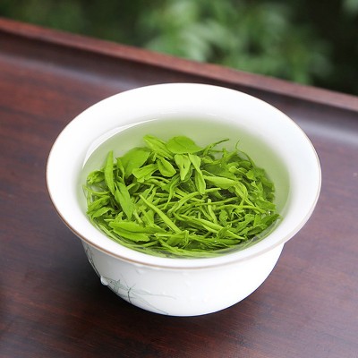 茶叶绿茶豆香日照充足新茶明前炒青散装高山云雾绿茶500g批发市场图3