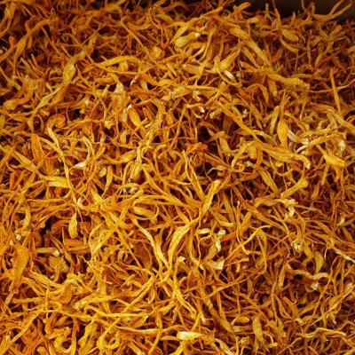 大孢子头北虫草子实体切割虫草花 干货食用菌 金虫草图2