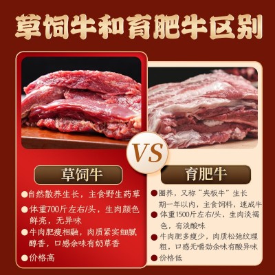 首农牧业内蒙草原原切牛排西冷牛尖峰上脑眼肉非腌制高品质厂价图3