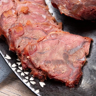 首菜首家内蒙卤牛肉熟牛肉休闲零食小包装五香酱牛肉批发图2
