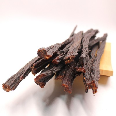 内蒙牧草之乡超干猪肉干散装原味孜然味香辣味手撕猪肉干肉味零食图2