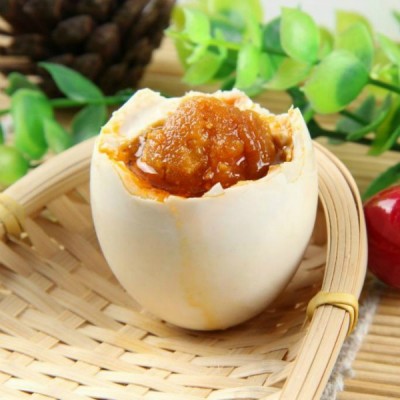 云邮流油高邮咸鸭蛋55克熟流油黄泥牛油初生咸鸭蛋非海鸭蛋图4