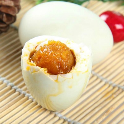 云邮流油高邮咸鸭蛋55克熟流油黄泥牛油初生咸鸭蛋非海鸭蛋图3