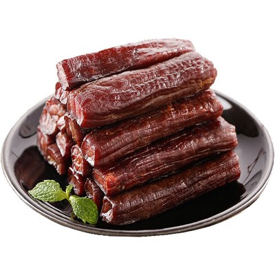 风干牛肉干条内蒙古特产厂家老马清真食品批发零食散装手撕牛肉干图4