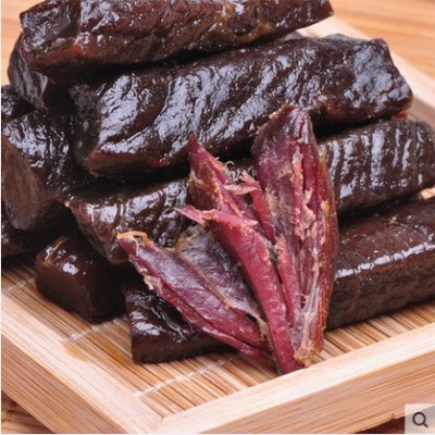 包邮内蒙古特产 蒙亮牛肉干168g风干牛肉手撕牛肉批发一件代发图5