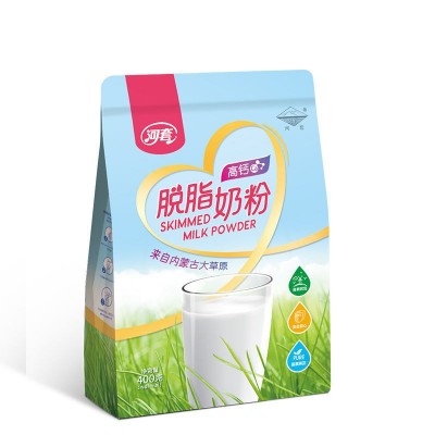 河套脱脂奶粉袋装独立小包装高钙图4
