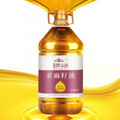 亚麻籽油有机 食用级内蒙古产地直发 物理一级压榨图4