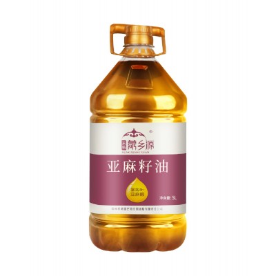 亚麻籽油有机 食用级内蒙古产地直发 物理一级压榨图5