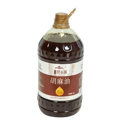 禾皓蒙乡源胡麻油5升食用油厂家直供量大从优图5