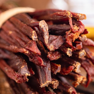 内蒙古风干牛肉九成干牛肉228g袋装特产零食小吃牛肉干可一件代发图4