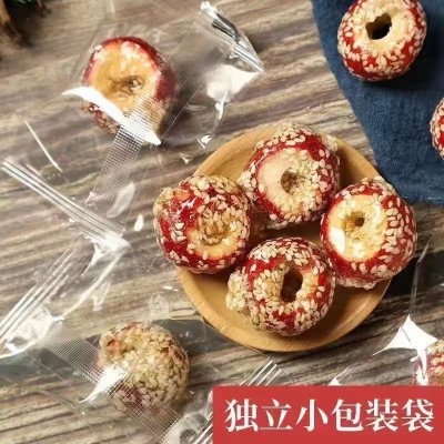 冻干冰糖葫芦芝麻山楂小零食整颗空心无核批发网红小吃休闲食品图4