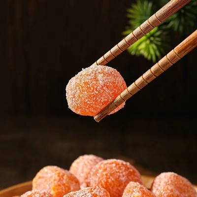 厂家批发散装冰糖金桔干果脯蜜饯天山雪桔水果干蜜饯一件代发图3