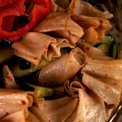 天山奇豆鹰嘴豆皮180克腐竹片新疆木垒素食食材火锅凉拌菜图4