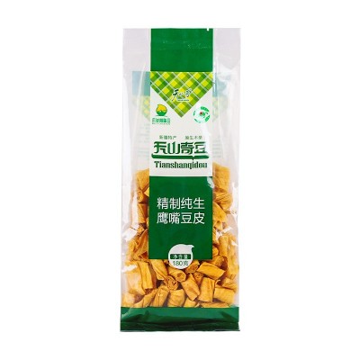 天山奇豆鹰嘴豆皮180克腐竹片新疆木垒素食食材火锅凉拌菜图5