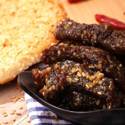 艾尼大叔手撕风干牛肉干批发超好吃手撕新疆整箱包邮零食图3