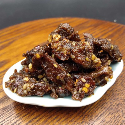 艾尼大叔手撕风干牛肉干批发超好吃手撕新疆整箱包邮零食图2