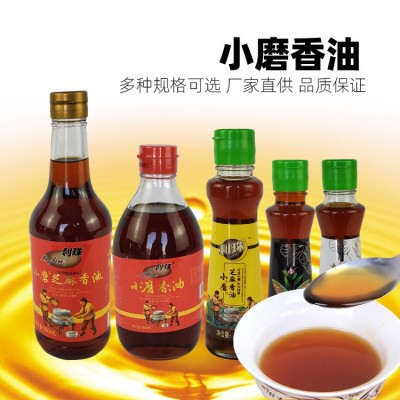 贴牌定制小磨芝麻香油压榨芝麻油机制芝麻油批发图4