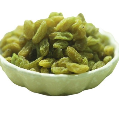 新疆绿提子葡萄干特级大量批发散装零食烘焙商用大颗粒无核提子干图5