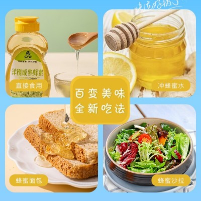蜂厂直供批发槐花成熟蜂蜜400g图4