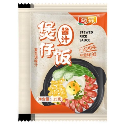 海霖煲仔饭汁小袋装15g腊味排骨炒饭拌饭外卖小袋可定图案图5