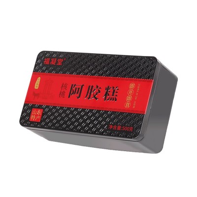 山东特产阿胶 东阿即食阿胶糕阿胶500克铁盒装阿胶糕厂家 代发直销图4