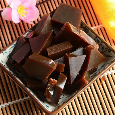特产阿胶片阿胶块500g食用阿胶黑驴皮ejiao批发招代理图2