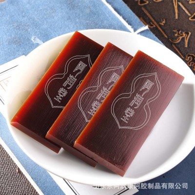 东阿润康产阿润堂阿胶块国食健字阿胶保健号阿胶块阿胶片图3