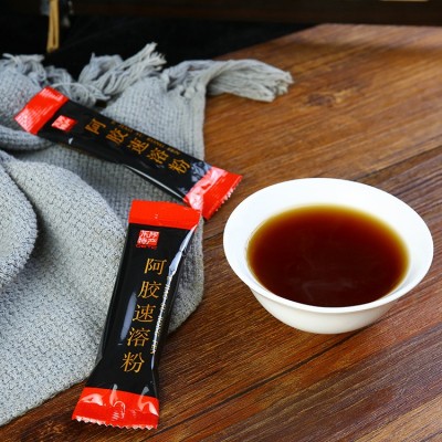 东阿原产阿胶速溶粉250g 阿胶原粉冲剂 阿胶速溶粉颗粒图3