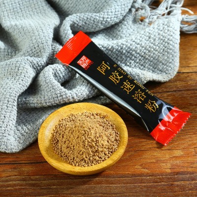 东阿原产阿胶速溶粉250g 阿胶原粉冲剂 阿胶速溶粉颗粒图2