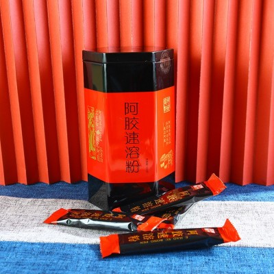 东阿原产阿胶速溶粉250g 阿胶原粉冲剂 阿胶速溶粉颗粒图4